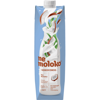 1 л NeMoloko напиток на рисовой основе Кокосовый