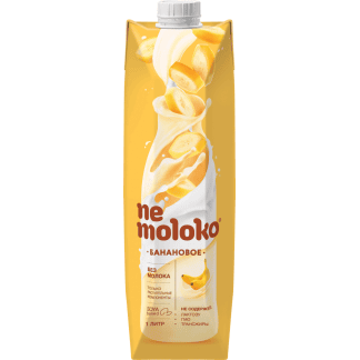 Nemoloko соевое с бананом 1л