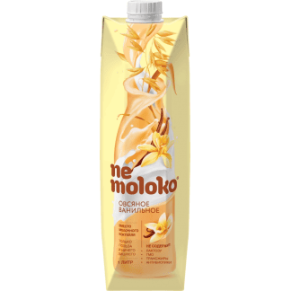 NeMoloko напиток овсяный ванильный обогащенный 1 л