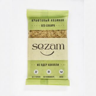 Козинак из ядер конопли SEZAM 80 г