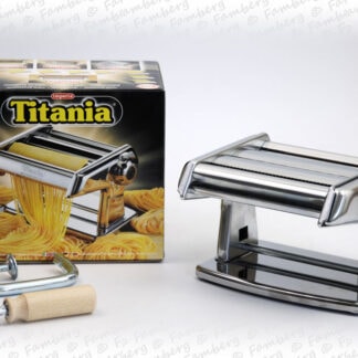 Imperia Titania Nudelmaschine Edelstahl – Manuell, Made in Italy