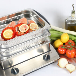 Dejelin DeJelin Dampfgarer Nutri Steam Doppelwandsystem 1700 Watt BPA Frei
