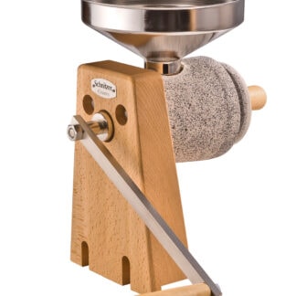 Schnitzer Getreidemühle Country Handmühle mit Edelstahltrichter