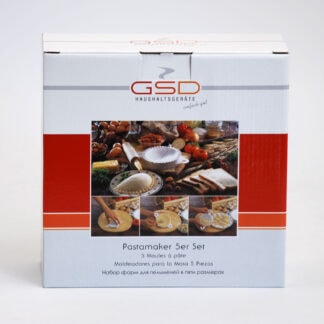 GSD Pastamaker selbstgemachte Nudeln Ravioli Maultaschen Calzone 5er Set