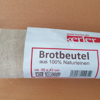 Kerler GmbH Brotbeutel Brötchenbeutel Brotsack 100% Naturleinen