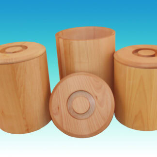 Holzdose Getreidebehälter aus Linde