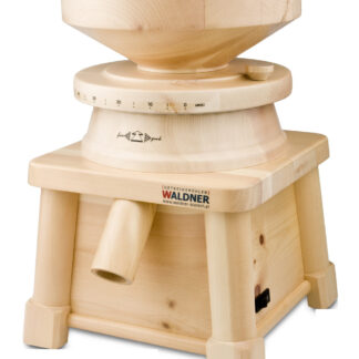 Waldner Haushaltsmühle Family Getreidemühle Zirbe lackiert