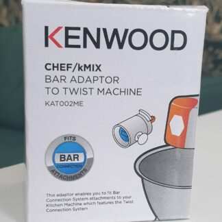 Kenwood KAT002ME Easy-Fit Adapter für Niedertourenanschluss (Bar auf Twist)