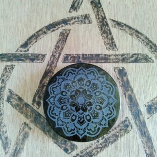 Cercle obsidienne dorée