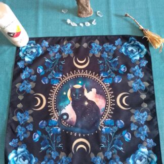 Tapis d'oracle chat sorcier