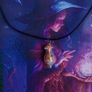 Pendentif fiole d'intention Enchanteresse