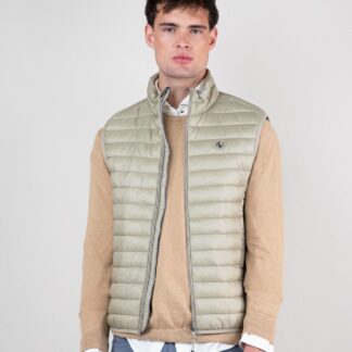 Chaleco acolchado El Ganso Beige