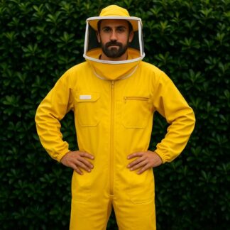 Tuta Apicoltore professionale in Cotone con Maschera Quadrata
