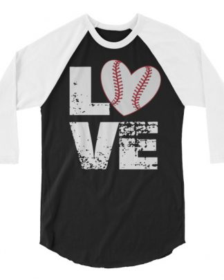 baseball 3/4 sleeve raglan shirt