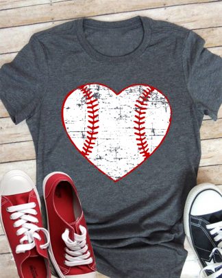 baseball heartbeat shirt