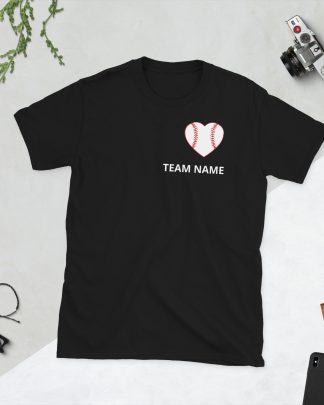 Custom Baseball Team Shirt, Gift For Baseball Lover Shirt, Baseball Bats With Team Name Shirt, Baseball Shirts, School Sport Game Day Shirt Short-Sleeve Unisex T-Shirt