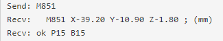 octoprint verify offsets with m851