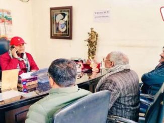 MLA Shrikant Sharma listened to public