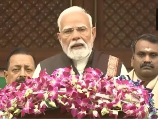 Prime Minister Narendra Modi on the second day of the budget session