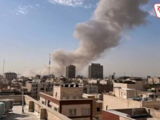 Iran fires first wave of missiles and drones at Israel