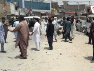 Massive explosion due to gas leak in Karachi