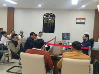 Municipal Commissioner held a meeting with all the officers and department heads