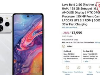 Lava Bold 2 5G Launched