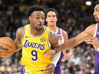 Bronny cold in debut, but Redick praises growth