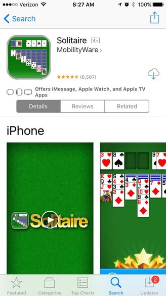 Solitaire by MobilityWare