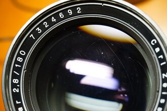 Carl Zeiss Jena 1Q Sonnar 180mm F2.8 