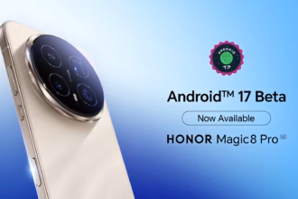 honort magic 8 android 17 update beta