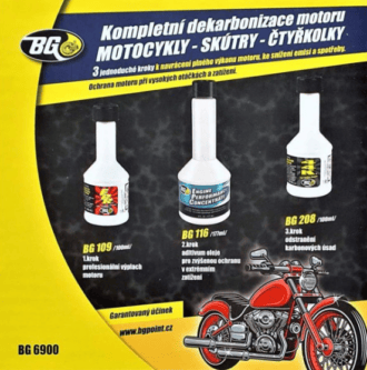 BG 6900 KIT – dekarbonizácia pre 4-taktné motocykle