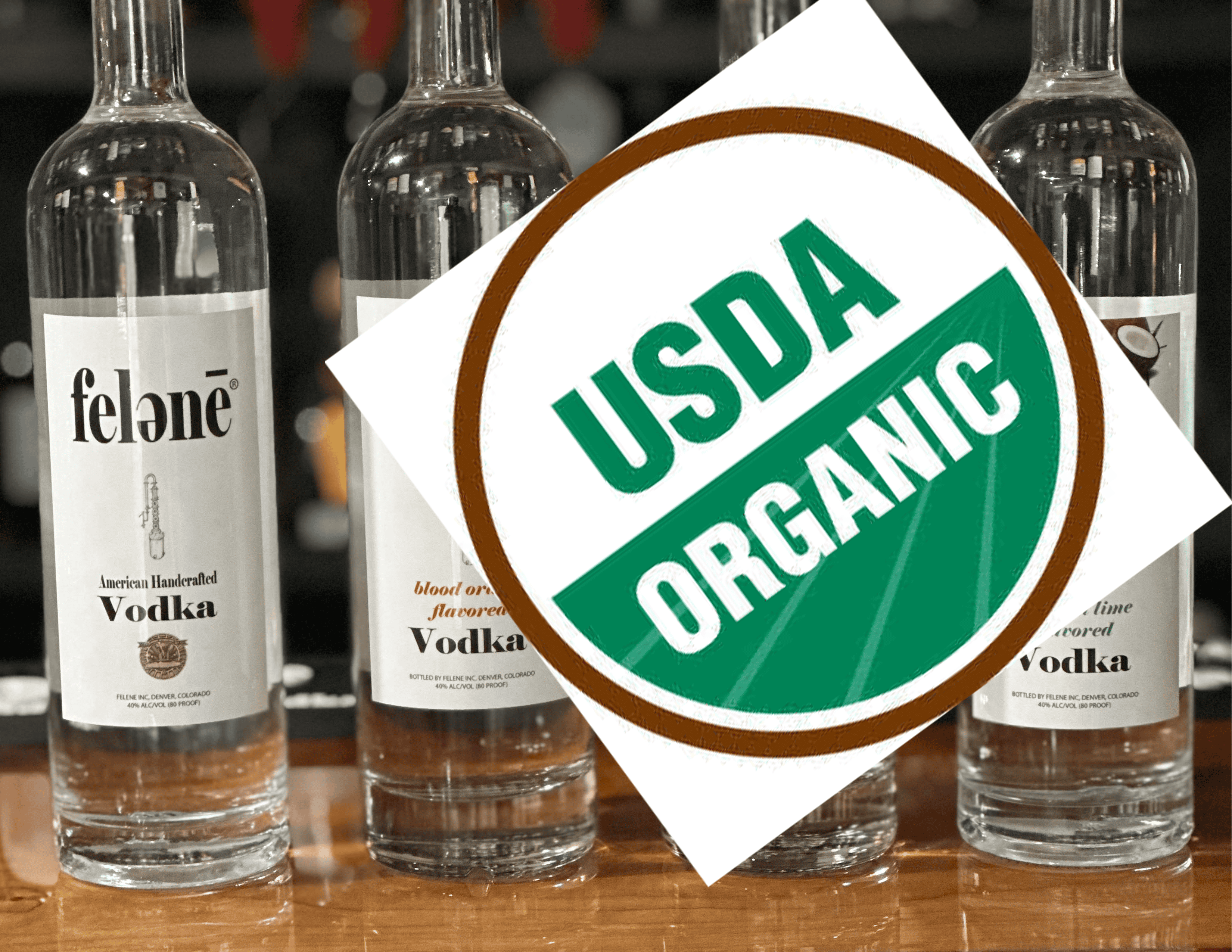 organic certified vodka