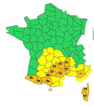 Vents violents : les Hautes Pyrénées en alerte orange