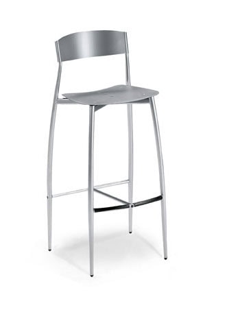 baba sgabello in alluminio di sergio mian per altek italia design