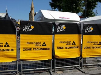 Tarbes dans les coulisses du Tour de France en 9 photos