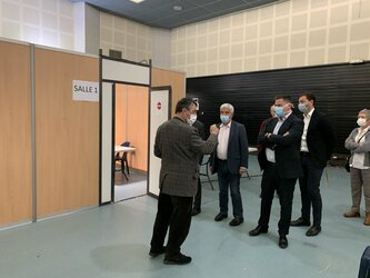 Coronavirus, le centre de santé est ouvert au Parc des Expositions
