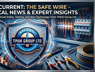 TMUK Group Ltd official logo badge representing expert commercial and industrial electrical contracting services.