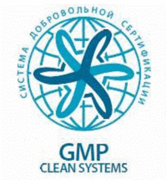 Лого системы «Система добровольной сертификации «GMP & Clean Systems»»