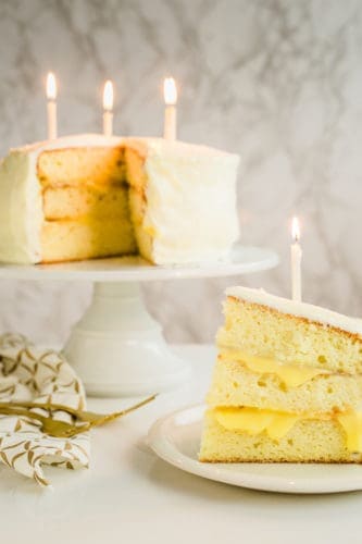 lemon champagne cake