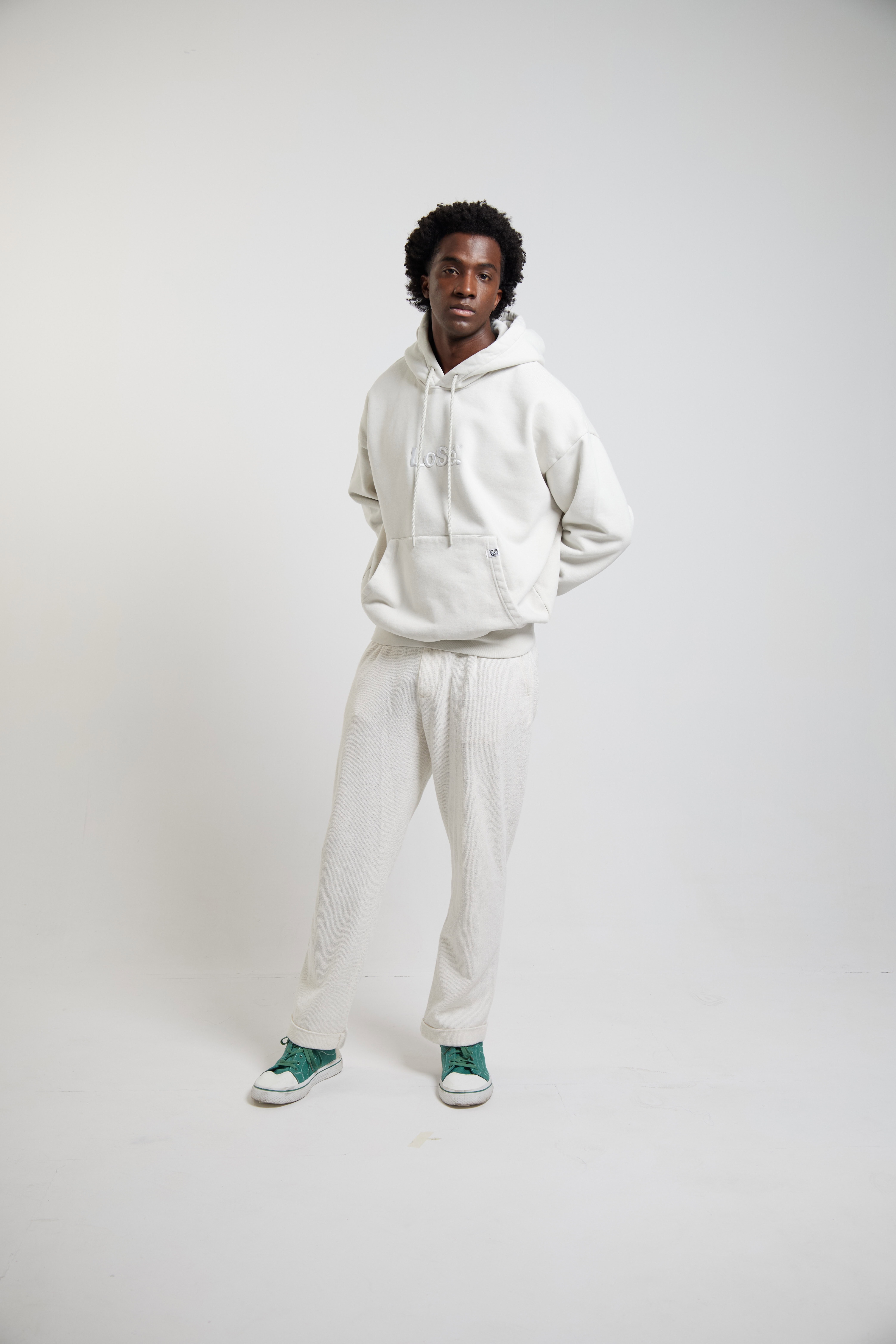 White Sand Oversized Hoodie