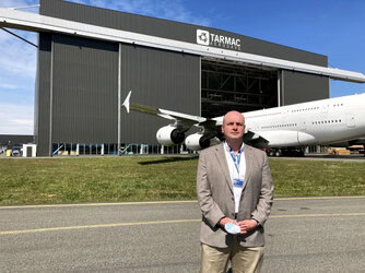 Frédéric Denise, directeur commercial et développement de Tarmac Aerosave