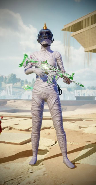 الرجل المومياء لعشاق ببجي.