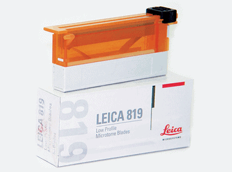 CUCHILLA DE MICROTOMO DESECHABLE LEICA LOW PROFILE (50 PZAS.)