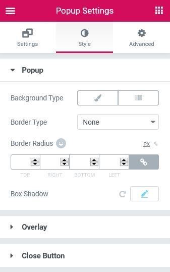 popup builder - elementor