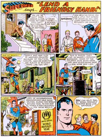 Superman: Lend a friendly hand!