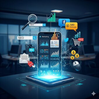 Digital marketing and SEO solutions for UAE businesses, including social media, eCommerce, analytics and online growth.