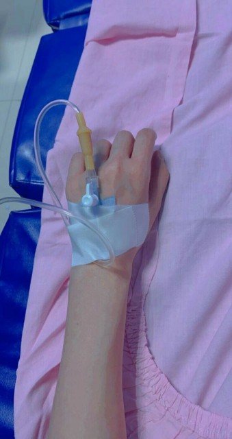 بنت تعبان في المستشفى.