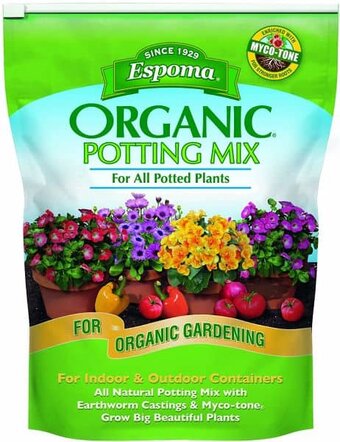 Espoma AP8 8-Quart Organic Potting Soil Mix Espoma AP8 8-Quart Organic Potting Soil Mix