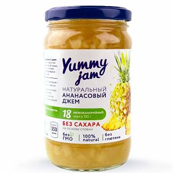 Джем ананасовый Yummy jam 350 г